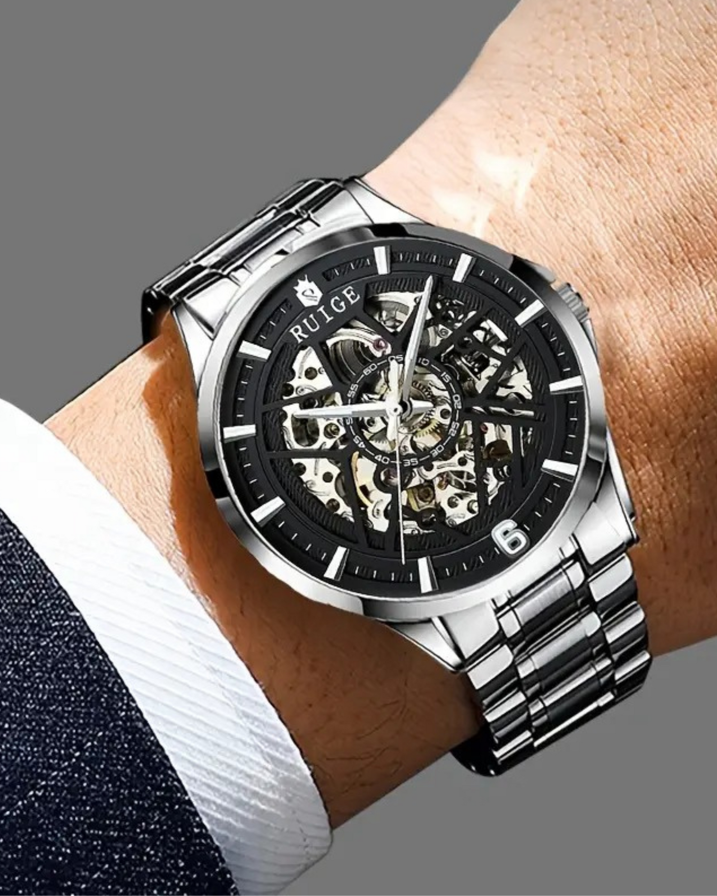 RUIGE Automatic Mechanical Men's Watch