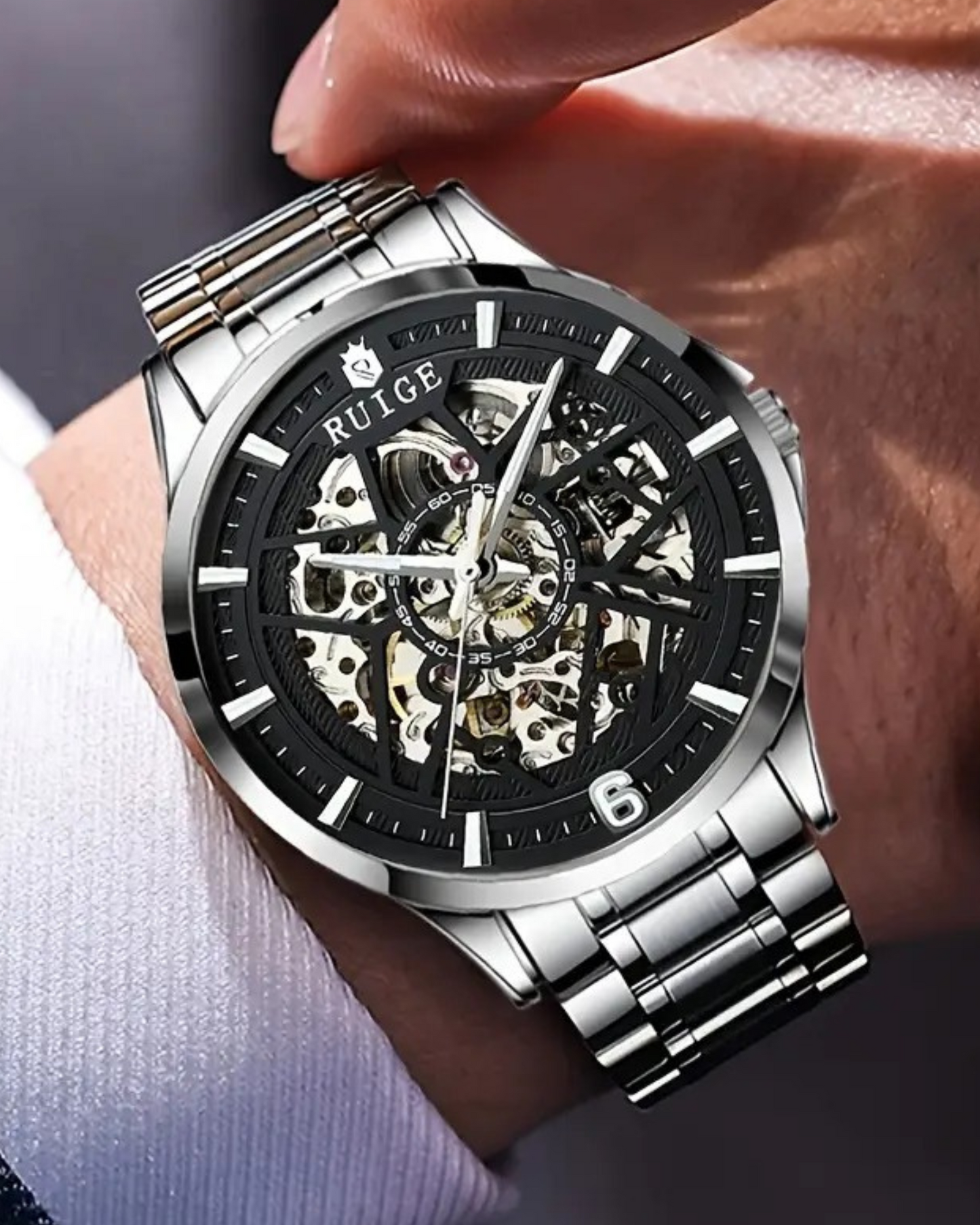 RUIGE Automatic Mechanical Men's Watch