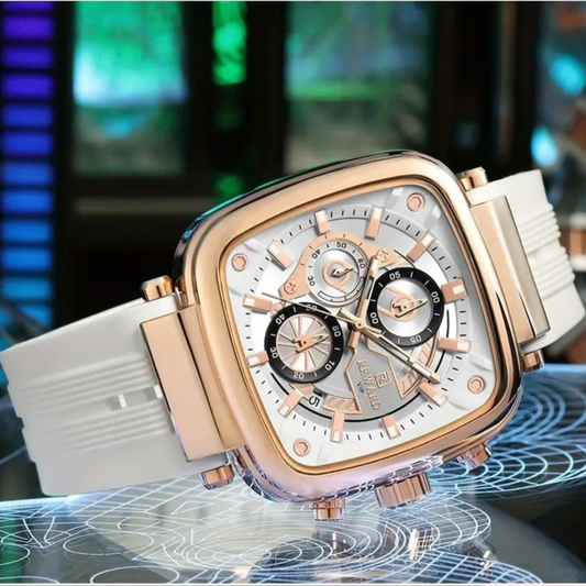 REWARD Men Quartz Watch |  Luxury Silicone Strap